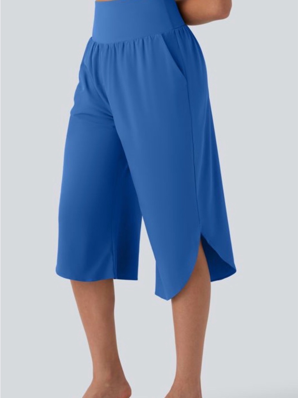 Halara NWT Breezeful™ High Waisted Tummy Control Hem Quick Dry Pants Size Large